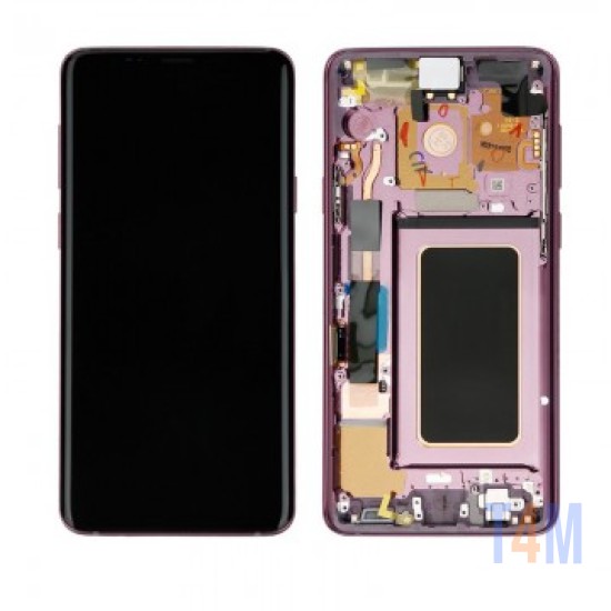 TOUCH+DISPLAY+FRAME SAMSUNG S9 PLUS G965F PÚRPURA (WITH CAMERA SERVICE PACK GH97-21691B/21692B)